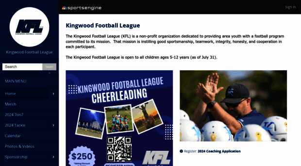 kingwoodfootballleague.net