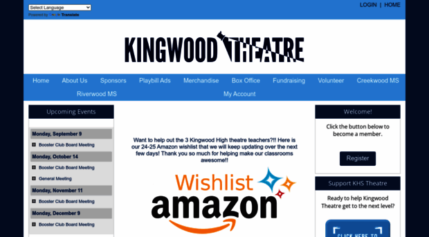 kingwoodtheatre.com