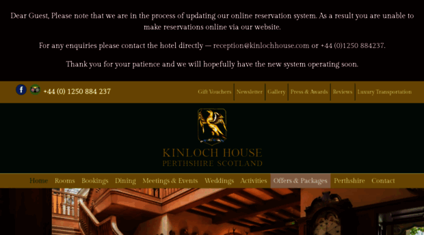 kinlochhouse.com