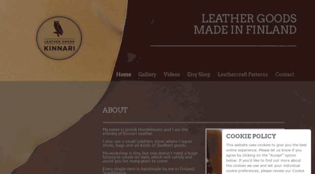 kinnarileather.com