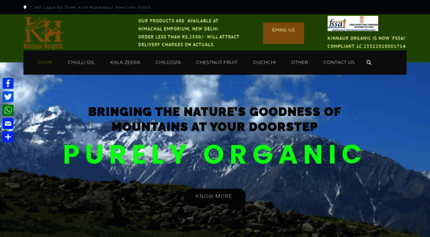 kinnaurorganic.com