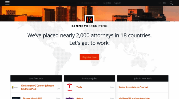 kinneyrecruiting.com