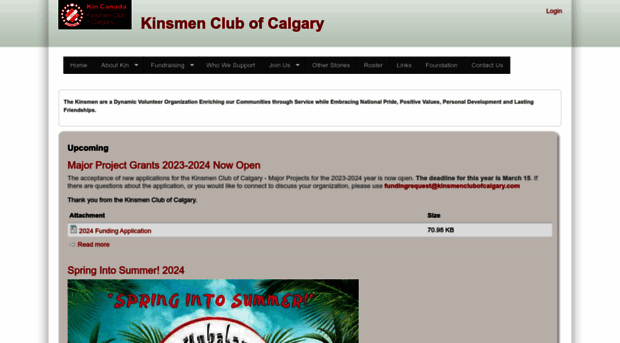 kinsmenclubofcalgary.com