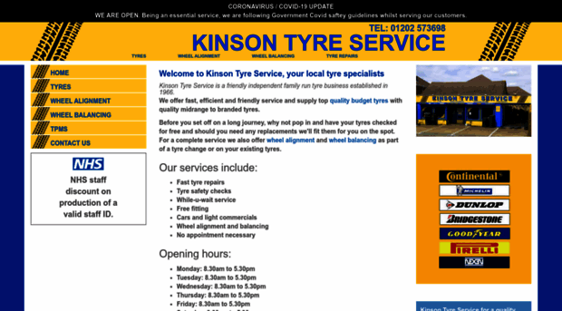 kinsontyres.co.uk