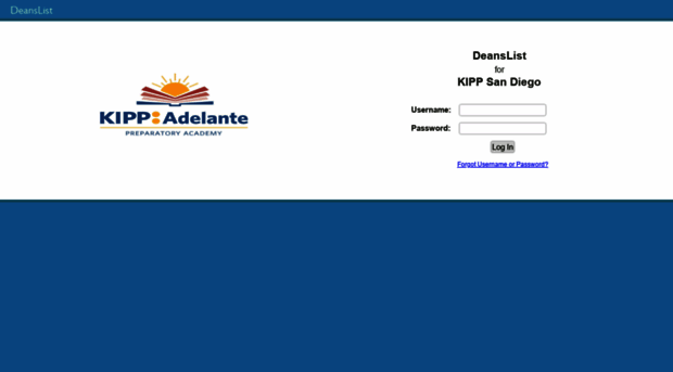 kippadelante.deanslistsoftware.com