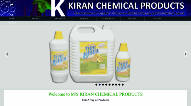 kiranchemical.com