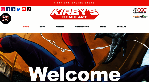 kirbyscomicart.com