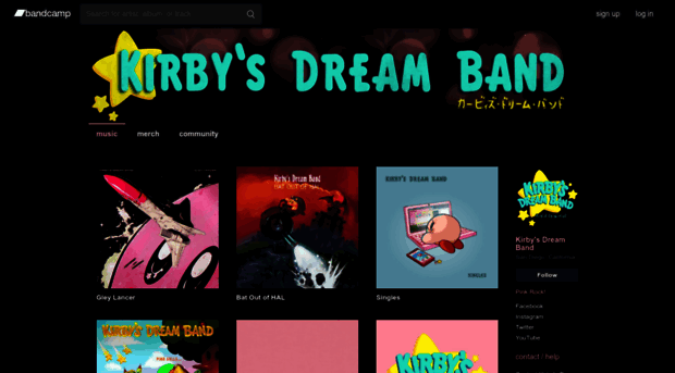 kirbysdreamband.bandcamp.com