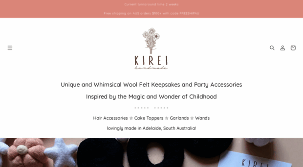 kireihandmade.com