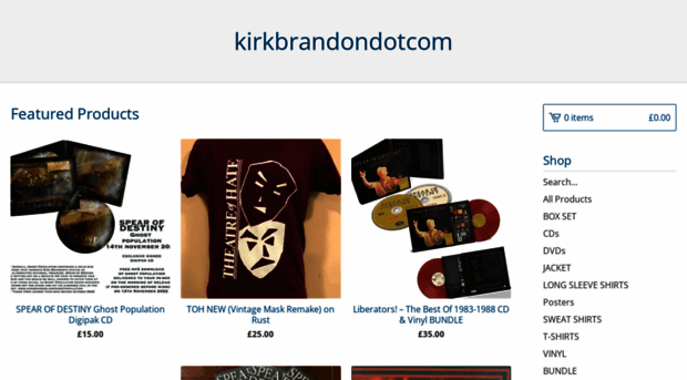 kirkbrandondotcom.bigcartel.com