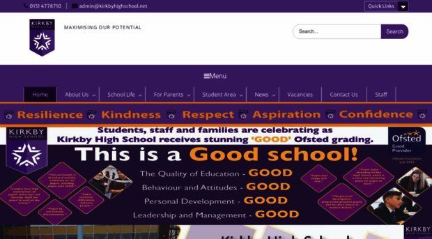 kirkbyhighschool.net