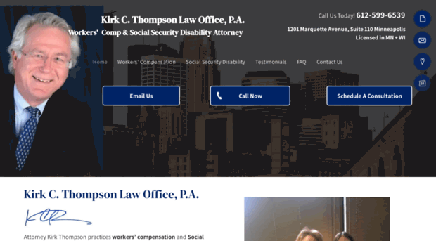 kirkcthompsonattorney.com