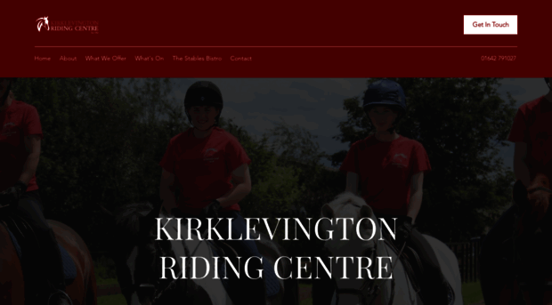kirklevingtonridingcentre.co.uk