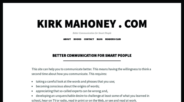 kirkmahoney.com
