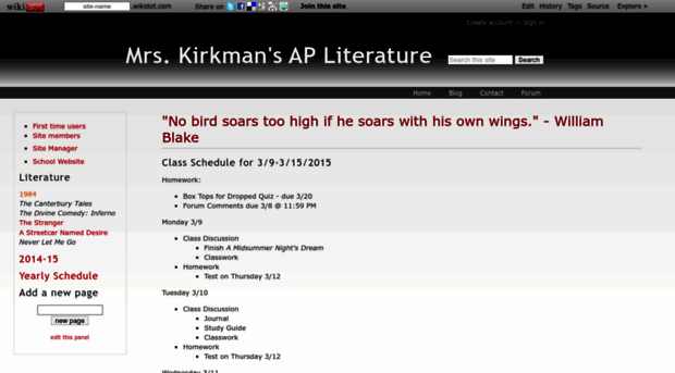 kirkmanenglish.wikidot.com