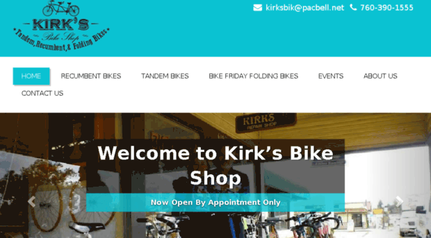 kirksbikeshop.com