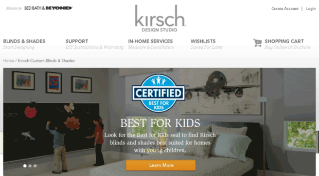 kirsch.bedbathandbeyond.com