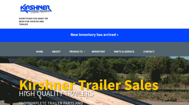 kirshnertrailersales.com