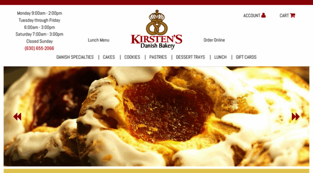 kirstensdanishbakery.com