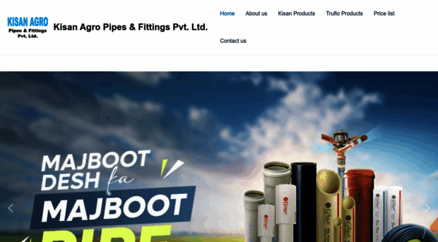 kisanpvcpipes.com