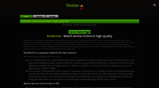 Kissanime watch sale high quality