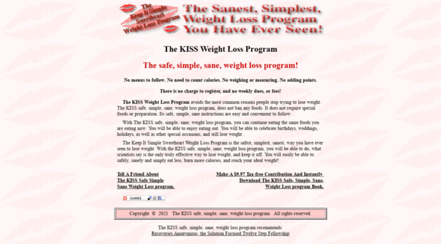 kiss-weight-loss.com