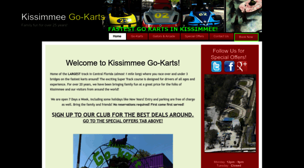 kissimmeegokarts.com