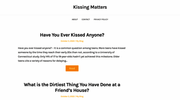 kissingmatters.com