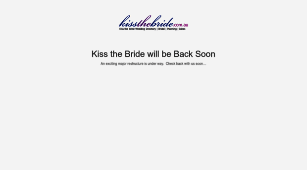 kissthebride.com.au