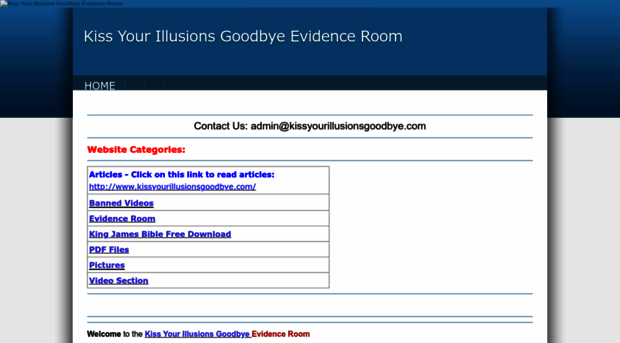 kissyourillusionsgoodbyeevidenceroom.com