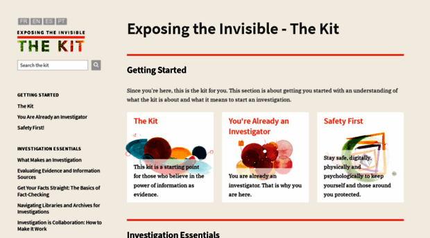 kit.exposingtheinvisible.org