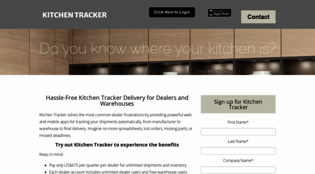 kitchen-tracker.com