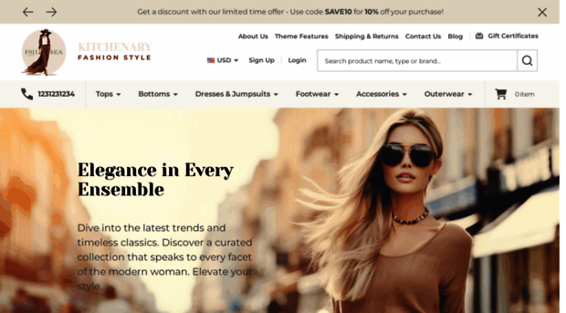 kitchenary-fashion-demo.mybigcommerce.com