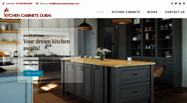 kitchencabinetsdubai.com