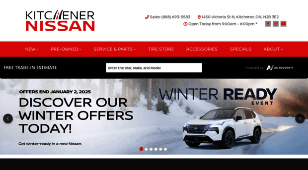 kitchenernissan.com