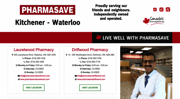 kitchenerwaterloopharmasave.com