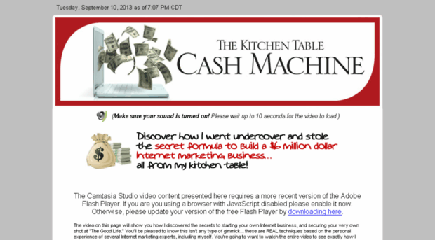 kitchentablecashmachine.com