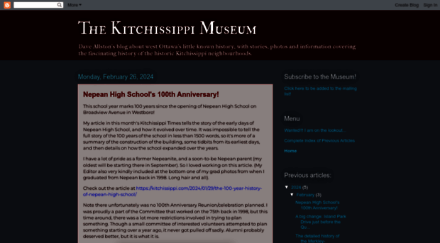 kitchissippimuseum.blogspot.com