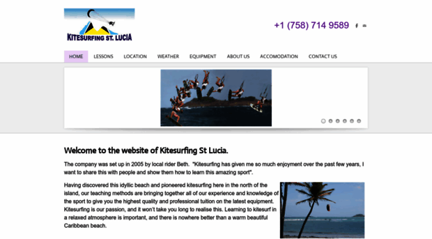 kitesurfingstlucia.com