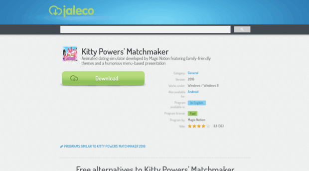 kitty-powers-matchmaker.jaleco.com