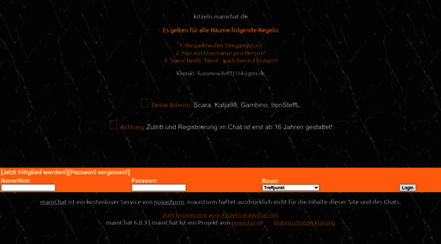 kitzeln.mainchat.net