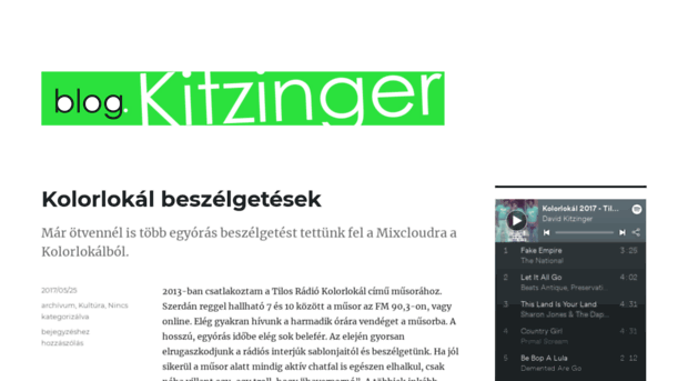 kitzinger.hu