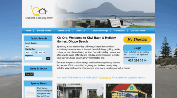 kiwibachandholidayhomes.co.nz