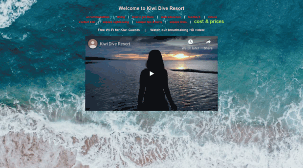 kiwidiveresort.com