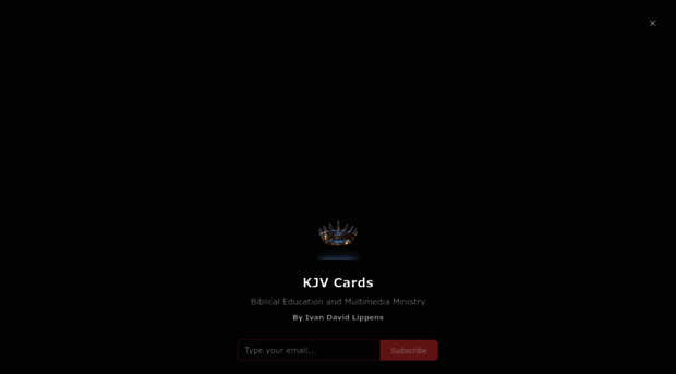 kjv.cards