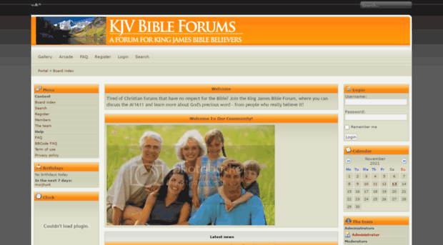 kjvbibleforums.com