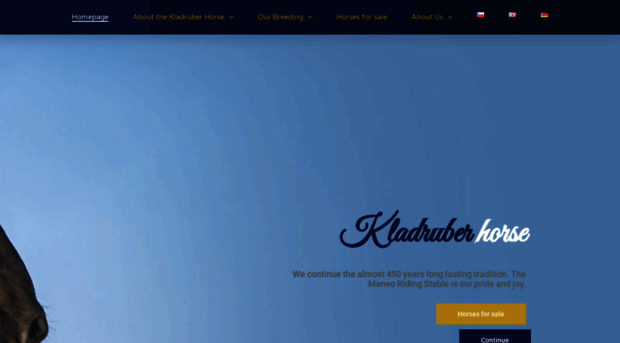 kladruberhorse.eu