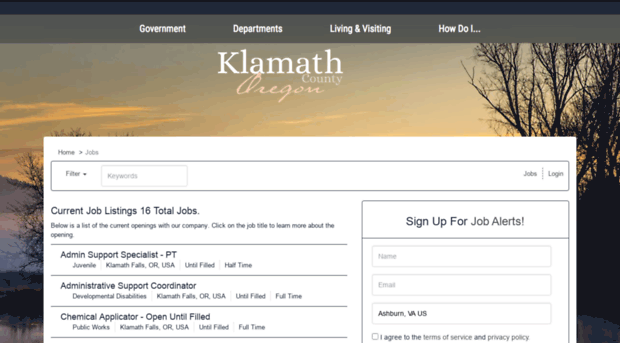 klamathcounty.applicantpro.com