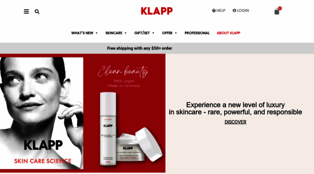 klappskincare.com