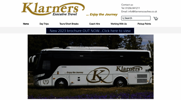 klarnerscoaches.co.uk